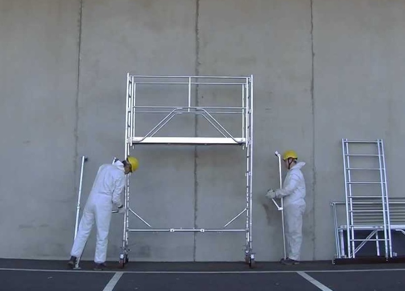 Echafaudages roulants